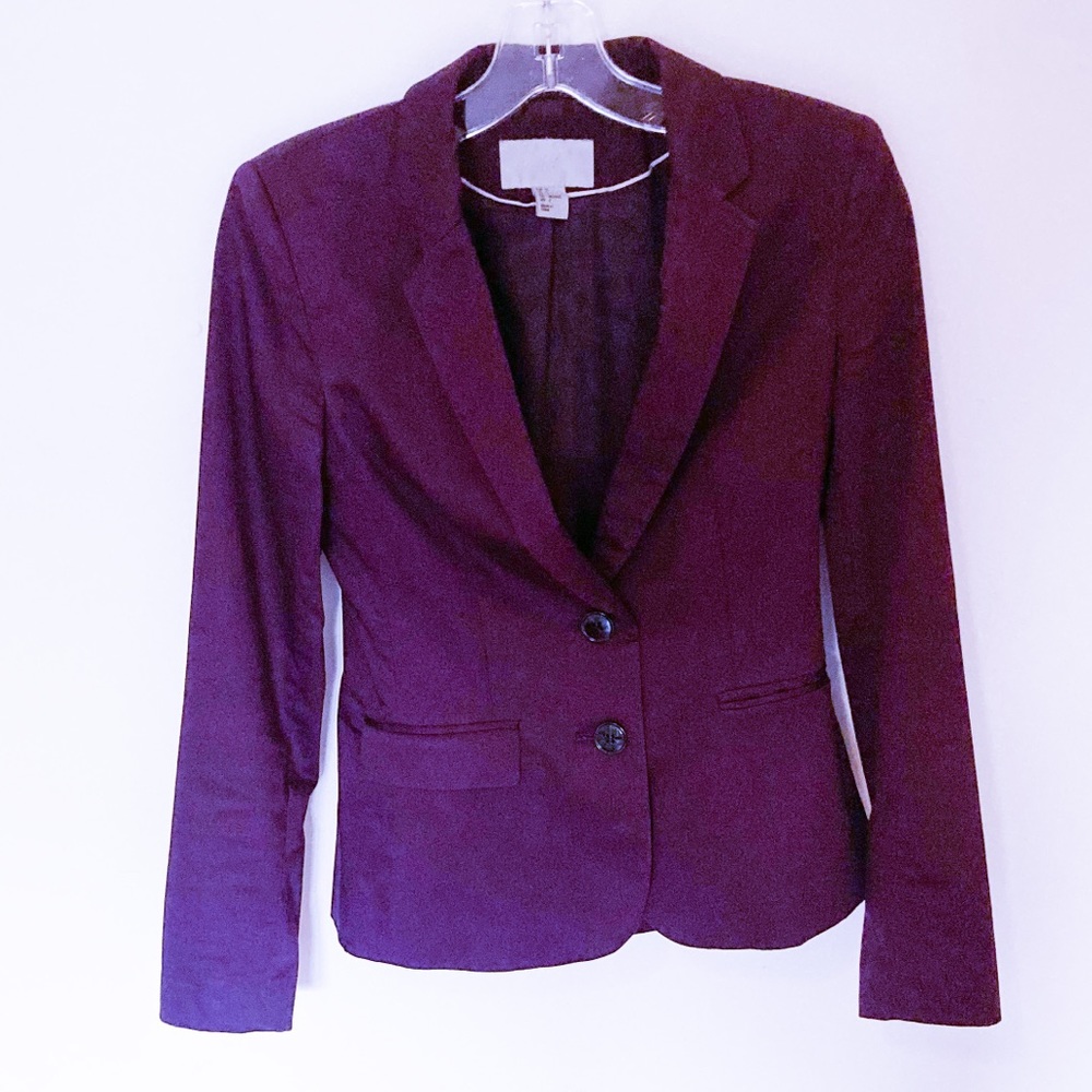 H&M Purple Blazer